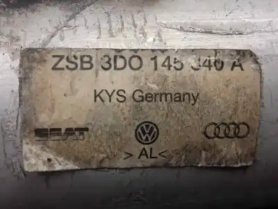 Pezzo di ricambio per auto di seconda mano tubo pressione turbocompressore per volkswagen phaeton (3d2/3d8) 4.9 v10 tdi cat (ajs) riferimenti oem iam 3d0145840a  