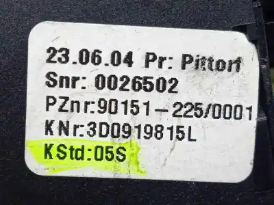 Автозапчастина б/у вимикач для volkswagen phaeton (3d2/3d8) 4.9 v10 tdi cat (ajs) посилання на oem iam 3d0919815l  