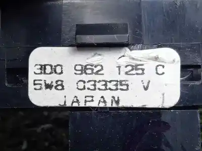 Pezzo di ricambio per auto di seconda mano interruttore per volkswagen phaeton (3d2/3d8) 4.9 v10 tdi cat (ajs) riferimenti oem iam 3d0962125c  