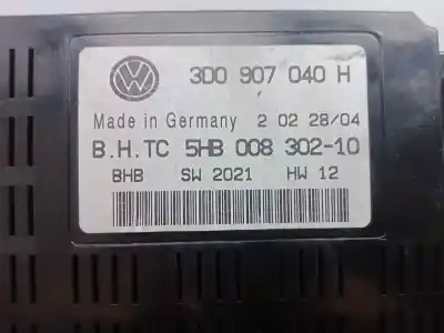 Pezzo di ricambio per auto di seconda mano modulo elettronico per volkswagen phaeton (3d2/3d8) 4.9 v10 tdi cat (ajs) riferimenti oem iam 3d0907040h - 5hb00830210  