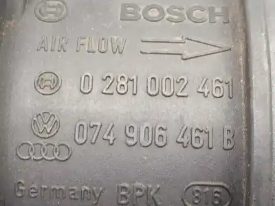 Pezzo di ricambio per auto di seconda mano misuratore di flusso per volkswagen phaeton (3d2/3d8) 4.9 v10 tdi cat (ajs) riferimenti oem iam 0281002461 - 074906461b  