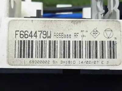 Peça sobressalente para automóvel em segunda mão comando de sofagem (chauffage / ar condicionado)  por citroen c2 (jm_) 1.1 referências oem iam f664479w  