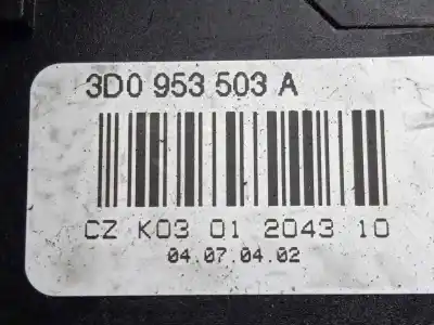 Pezzo di ricambio per auto di seconda mano comando pulito per volkswagen phaeton (3d2/3d8) 4.9 v10 tdi cat (ajs) riferimenti oem iam 3d0953503a  