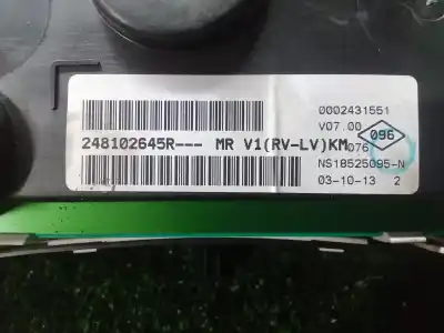 Second-hand car spare part dashboard for dacia duster 1.5 dci diesel fap cat oem iam references 248102645r  