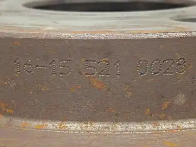 Second-hand car spare part front disc brake for dacia duster 1.6 16v cat oem iam references 16155210028  