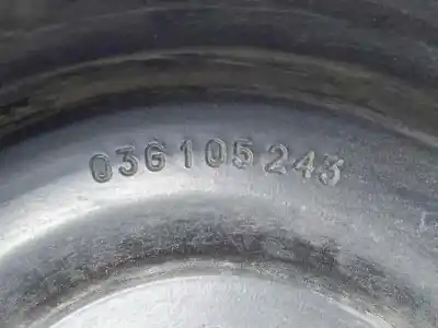 Автозапчастина б/у шків колінчастого вала для seat altea xl (5p5, 5p8) 1.9 tdi посилання на oem iam 03g105243 diametro: 143mm 6.canales