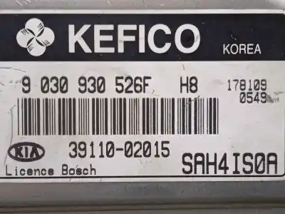Peça sobressalente para automóvel em segunda mão centralina de motor uce por kia picanto 1.0 cat referências oem iam 9030930526f - 3911002015  
