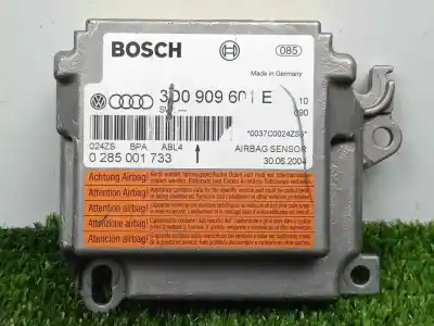 Pezzo di ricambio per auto di seconda mano centralina airbag per volkswagen phaeton (3d2/3d8) 4.9 v10 tdi cat (ajs) riferimenti oem iam 0285001733 - 3d0909601e