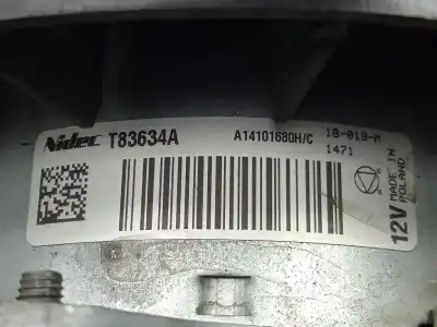 Second-hand car spare part radiator cooling fan for nissan x-trail (t32) 1.6 dci turbodiesel cat oem iam references 214814be0b - t83634a - a14101680hc  ø diametro: 470mm