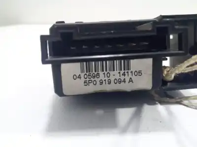 Peça sobressalente para automóvel em segunda mão comutador de luzes por seat toledo (5p2) 2.0 tdi referências oem iam 5p0919094a  