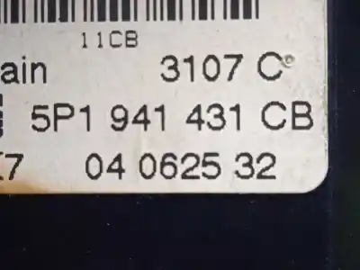 Second-hand car spare part switch for seat altea xl (5p5, 5p8) 1.9 tdi oem iam references 5p1941431cb  2.nieblas