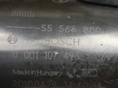 Second-hand car spare part starter motor for opel meriva b monospace (s10) 1.4 lpg (75) oem iam references 0001107493 - 55566800  