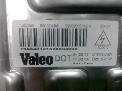 Peça sobressalente para automóvel em segunda mão balastro de xenon por renault megane ii berlina 5p 1.9 dci diesel referências oem iam 89030469 - 73010137n  