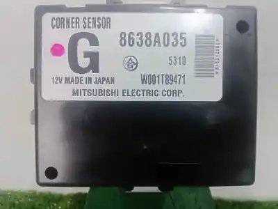 Peça sobressalente para automóvel em segunda mão módulo eletrônico por mitsubishi asx (ga0w) 1.8 di-d cat referências oem iam 8638a035 - w001t89471