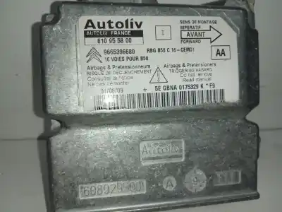 Автозапчасти б/у блок управления подушками безопасности за citroen c4 picasso i monospace (ud_) 1.6 hdi ссылки oem iam 610955800 - 9665396680 - 608929500 - 608762100b  