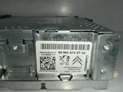 Автозапчасти б/у аудиосистема / радио cd за citroen c4 picasso i monospace (ud_) 1.6 hdi ссылки oem iam 96662670xt - a2c53284717 - a2c53257135  