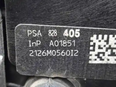 Second-hand car spare part front right door lock for peugeot partner kasten 1.6 blue-hdi fap oem iam references 828405 - a01851  08-xx