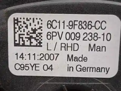 Recambio de automóvil de segunda mano de potenciometro pedal para ford transit caja cerrada ´06 2.4 tdci cat referencias oem iam 6c119f836cc - 6pv00923810  