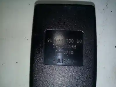Автозапчастина б/у передній правий ремін безпеки для citroen c3 (f desde 11/2001) 1.1 8v посилання на oem iam 9687393080  