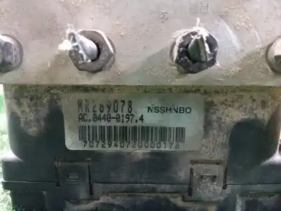 Pezzo di ricambio per auto di seconda mano abs per mitsubishi galant berlina (ea0) 2.4 gdi cat riferimenti oem iam 437a509800079 - x2t31975m17722 - ac051191911 - 771  