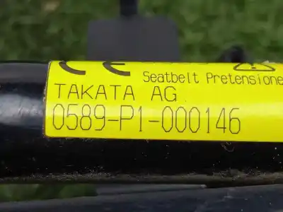 Автозапчастина б/у задній правий ремін безпеки для mitsubishi l 200 2.4 di-d cat посилання на oem iam 7000f340xa - 0589p1000146  