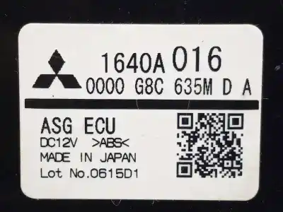 Автозапчасти б/у электронный модуль за mitsubishi l 200 2.4 di-d cat ссылки oem iam 1640a016 - 0000g8c635m  