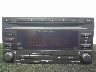 Peça sobressalente para automóvel em segunda mão sistema de áudio / rádio cd por subaru forester s12 2.0 diesel cat referências oem iam 86201sc440
