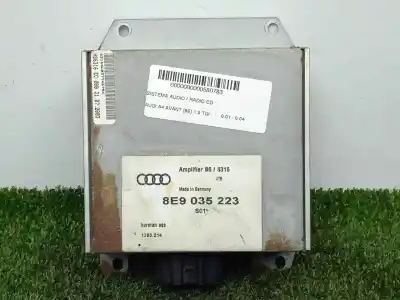Автозапчасти б/у АУДИОСИСТЕМА / РАДИО CD за AUDI A4 AVANT (8E)  ссылки OEM IAM 8E9035223  