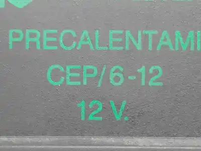 Second-hand car spare part glow plug for citroen jumpy (u6u_) 1.9 d oem iam references cep612  