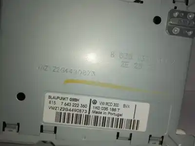 İkinci el araba yedek parçası ses sistemi / radyo cd için volkswagen jetta (1k2) 1.9 tdi oem iam referansları 1k0035186t - 7642222360 - 86351330892  