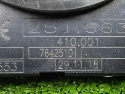 Автозапчасти б/у кольцо подушки безопасности за volkswagen new beetle (9c1/1c1) 1.9 tdi ссылки oem iam 251663 - 7642510  