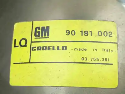 Second-hand car spare part left headlight for opel kadett e 1.4 cat (2h6) oem iam references 90181002  