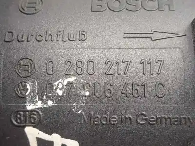 Автозапчастина б/у витратомір повітря для audi a3 (8l) 1.8 20v turbo посилання на oem iam 0280217117 - 037906461c  