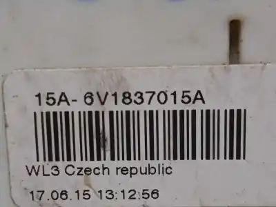 Автозапчастина б/у замок передніх дверей лівий для skoda fabia combi 1.4 tdi dpf посилання на oem iam 6v1837015a  