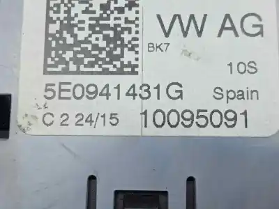 Second-hand car spare part switch for skoda fabia combi 1.4 tdi dpf oem iam references 5e0941431g  1.nieblas