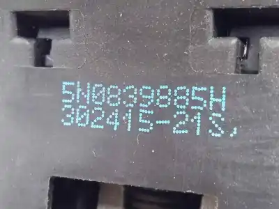 Автозапчастина б/у завнішня ручка задня ліва для skoda fabia combi 1.4 tdi dpf посилання на oem iam 5n0839885h  