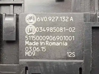 Автозапчасти б/у предупреждение за skoda fabia combi 1.4 tdi dpf ссылки oem iam 6v0927132a  