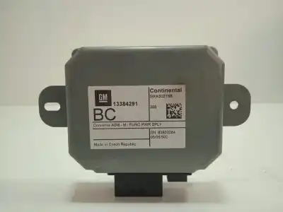 Second-hand car spare part electronic module for opel corsa e gsi oem iam references 13384291 - 5wk50278b  