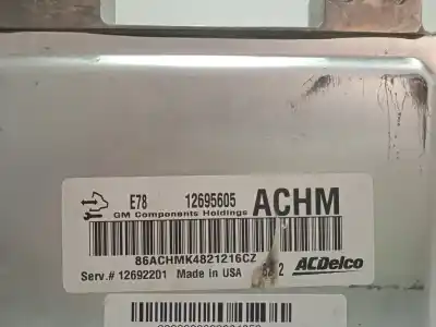 Peça sobressalente para automóvel em segunda mão centralina de motor uce por opel corsa e gsi referências oem iam 12695605 - 12692201  