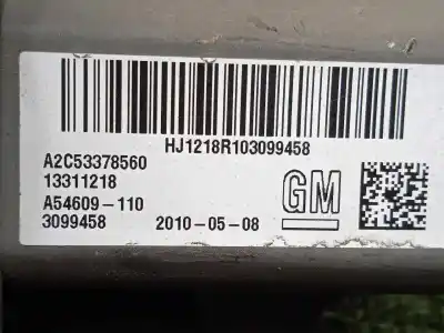 Pièce détachée automobile d'occasion frein à main électrique pour opel meriva b monospace (s10) 1.4 lpg (75) références oem iam 1232357 - 13500740 - 13311218 - a2c53378560 - a2c5  