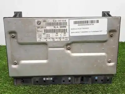 Peça sobressalente para automóvel em segunda mão módulo eletrônico por bmw serie 7 (e65/e66) 3.0 turbodiesel cat referências oem iam 6135692727303 - 00000056c6 - 000296885