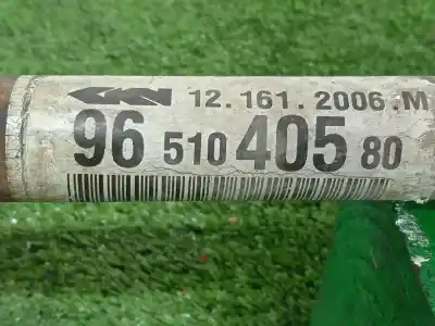 Автозапчасти б/у передняя левая трансмиссия за peugeot 207/207+ (wa_, wc_) 1.4 16v ссылки oem iam 9651040580 l660mm 