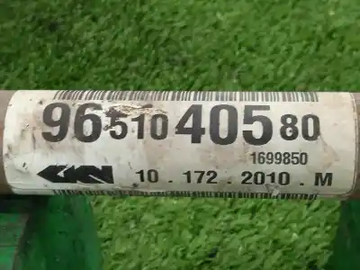 Автозапчасти б/у передняя левая трансмиссия за peugeot 207/207+ (wa_, wc_) 1.4 ссылки oem iam 9651040580 l665mm 