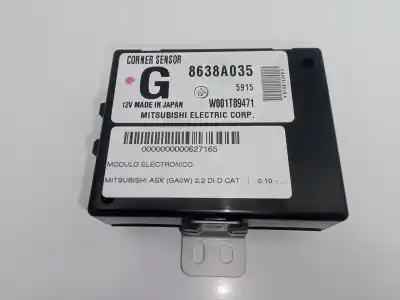 Автозапчастина б/у електронний модуль для mitsubishi asx (ga0w) 2.2 di-d cat посилання на oem iam 8638a035 - w001t89471