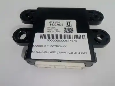 Автозапчастина б/у електронний модуль для mitsubishi asx (ga0w) 2.2 di-d cat посилання на oem iam 8637a633 - g8c630m