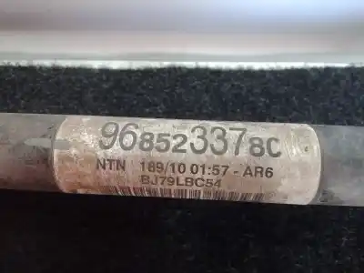 Автозапчастина б/у передня ліва трансмісія для citroen c3 (f desde 11/2001) 1.1 8v посилання на oem iam 9685233780  