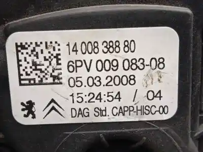 Автозапчасти б/у педальный потенциометр за fiat scudo combi (272) 1.6 jtdm cat ссылки oem iam 1400838880 - 6pv00908308  