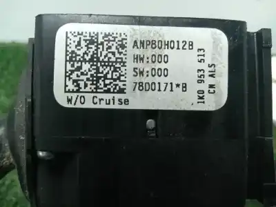 Автозапчасти б/у управление светом за volkswagen caddy ka/kb (2k) 2.0 sdi ссылки oem iam 1k0953513 - anp80h012b - 78d0171b  