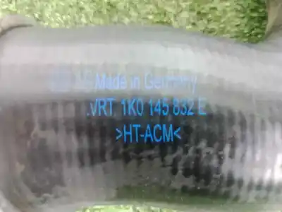 Автозапчастина б/у трубопровод турбокомпенсатора для volkswagen passat variant (3c5) 2.0 tdi посилання на oem iam 1k0145838d  
