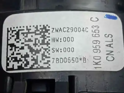 Автозапчастина б/у кільце піддушки безопасности для volkswagen caddy ka/kb (2k) 2.0 sdi посилання на oem iam 1k0959653c - 7bd0650b  